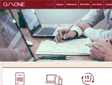 Tablet Screenshot of oxxone.com
